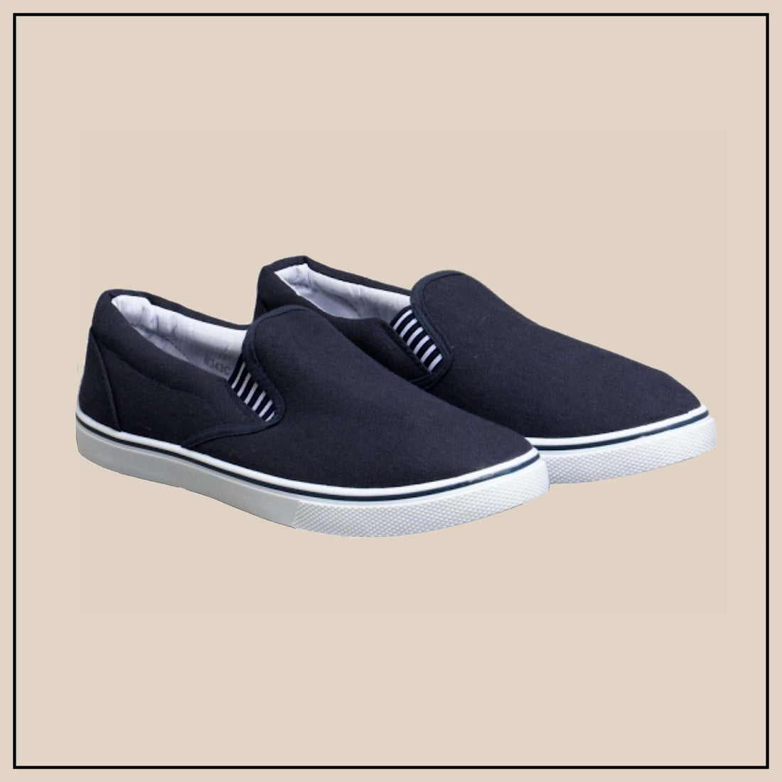 Canvas Yacht Shoe - Navy