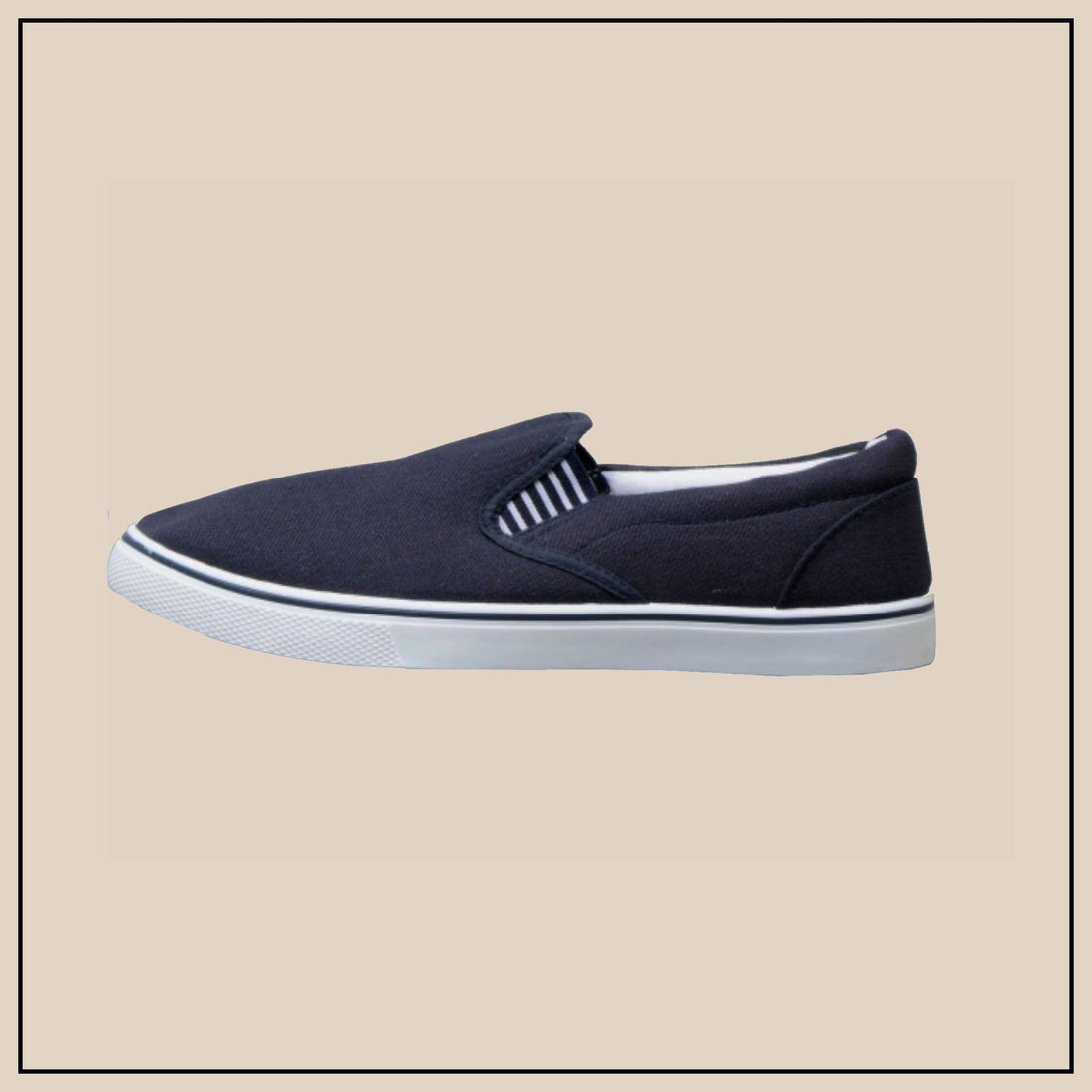 Canvas Yacht Shoe - Navy