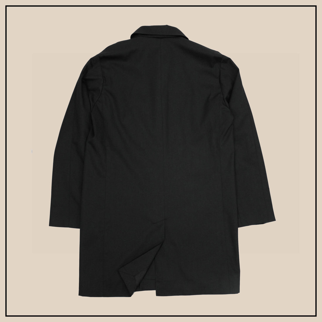 Caine Raincoat - Black