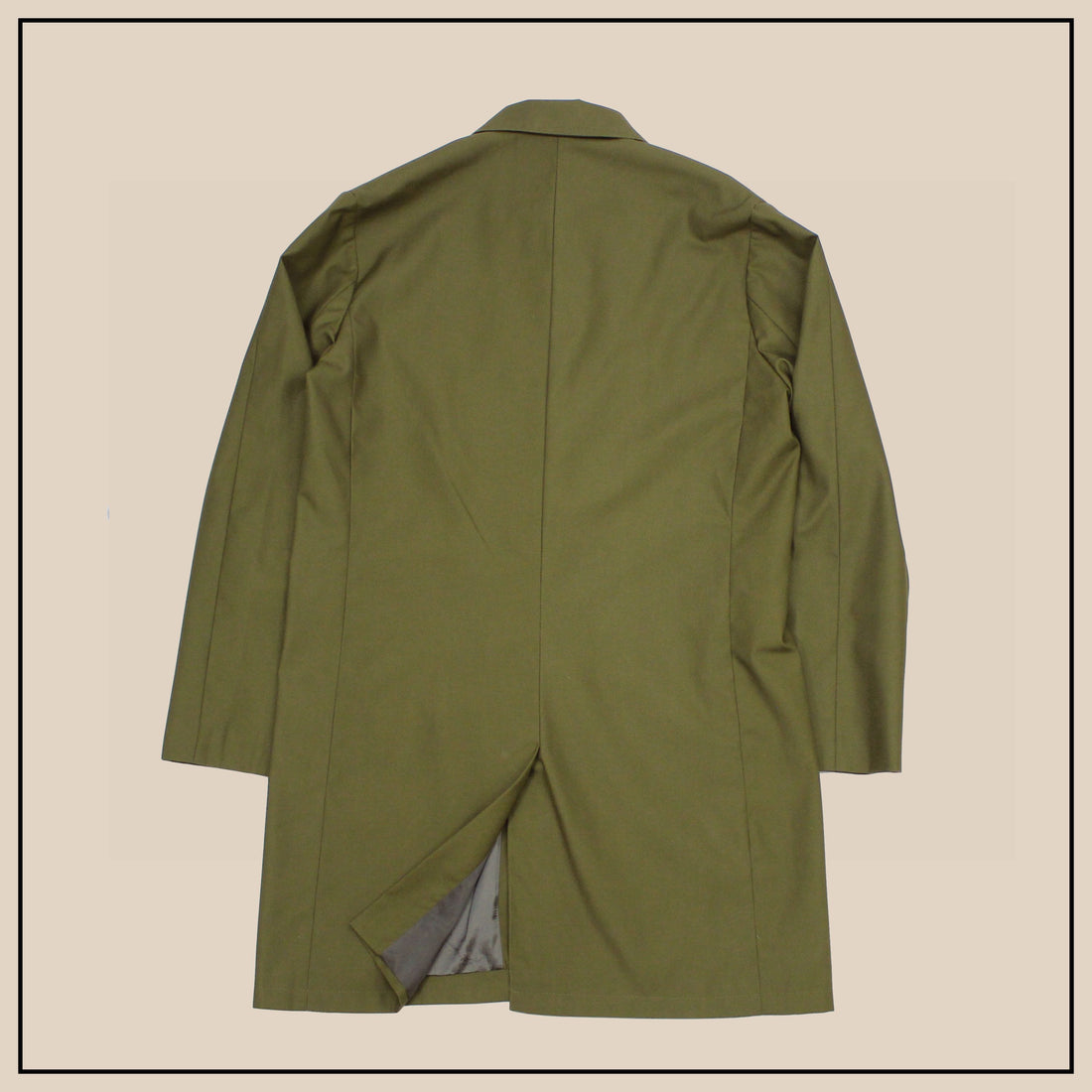 Caine Raincoat - Olive