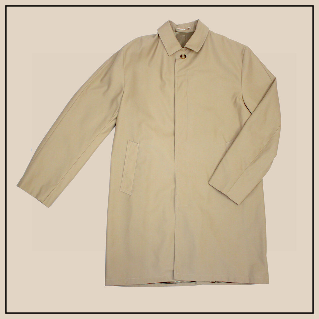 Caine Raincoat - Tan