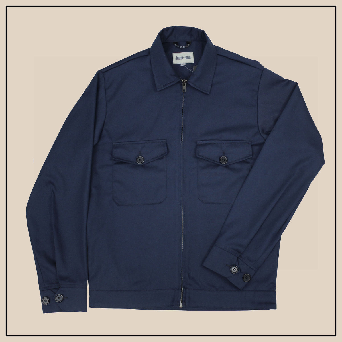 Albert Jacket - Navy – Jump The Gun