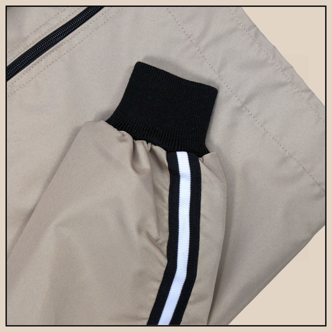 Racer Jacket - Sand