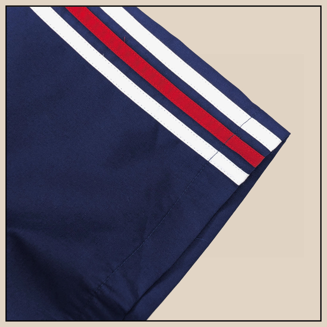 Getz Short Sleeve - Navy Poplin