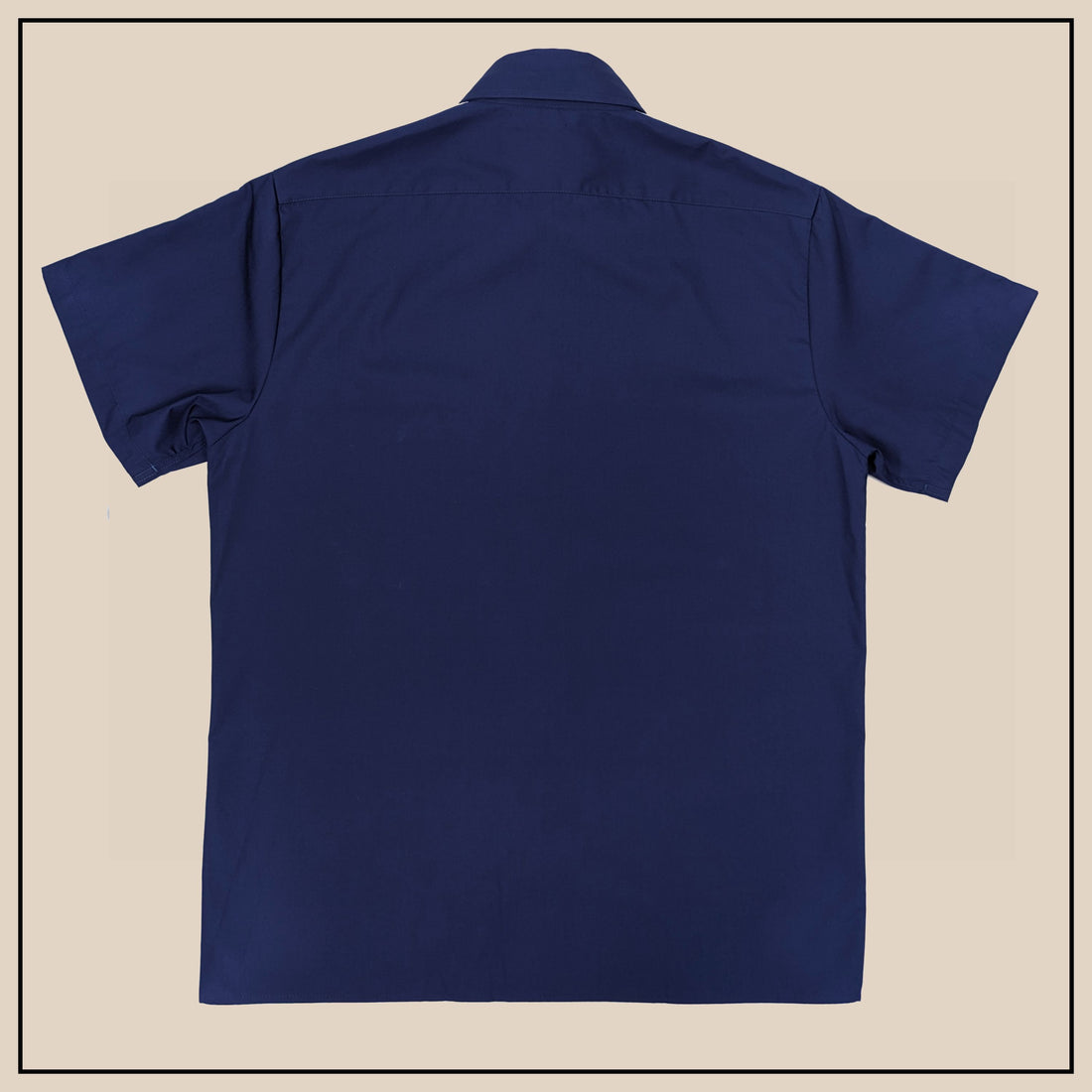 Getz Short Sleeve - Navy Poplin