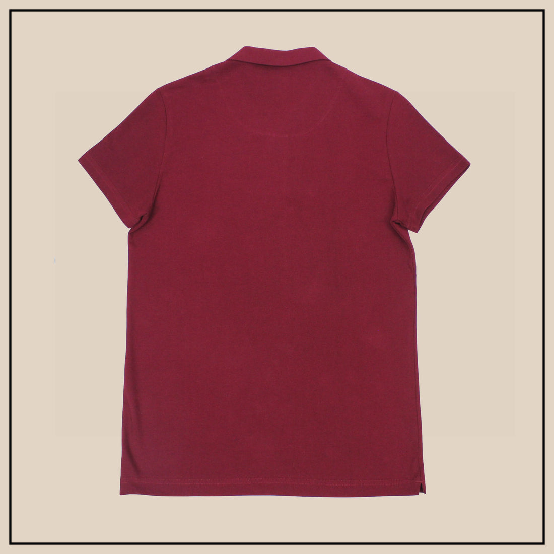 Capri Polo Shirt - Burgundy