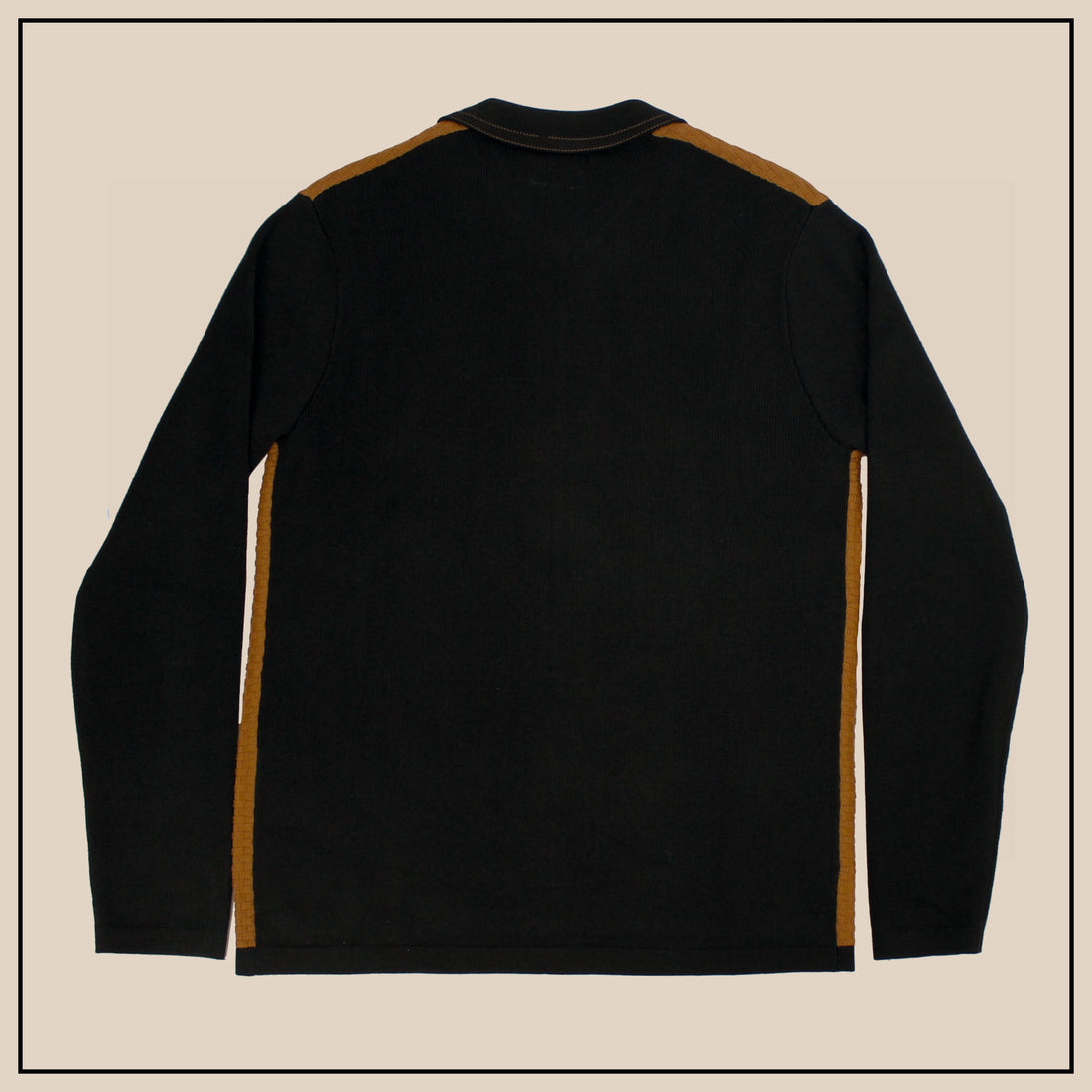 JTG By Gabicci Weave Zip Top - Honey