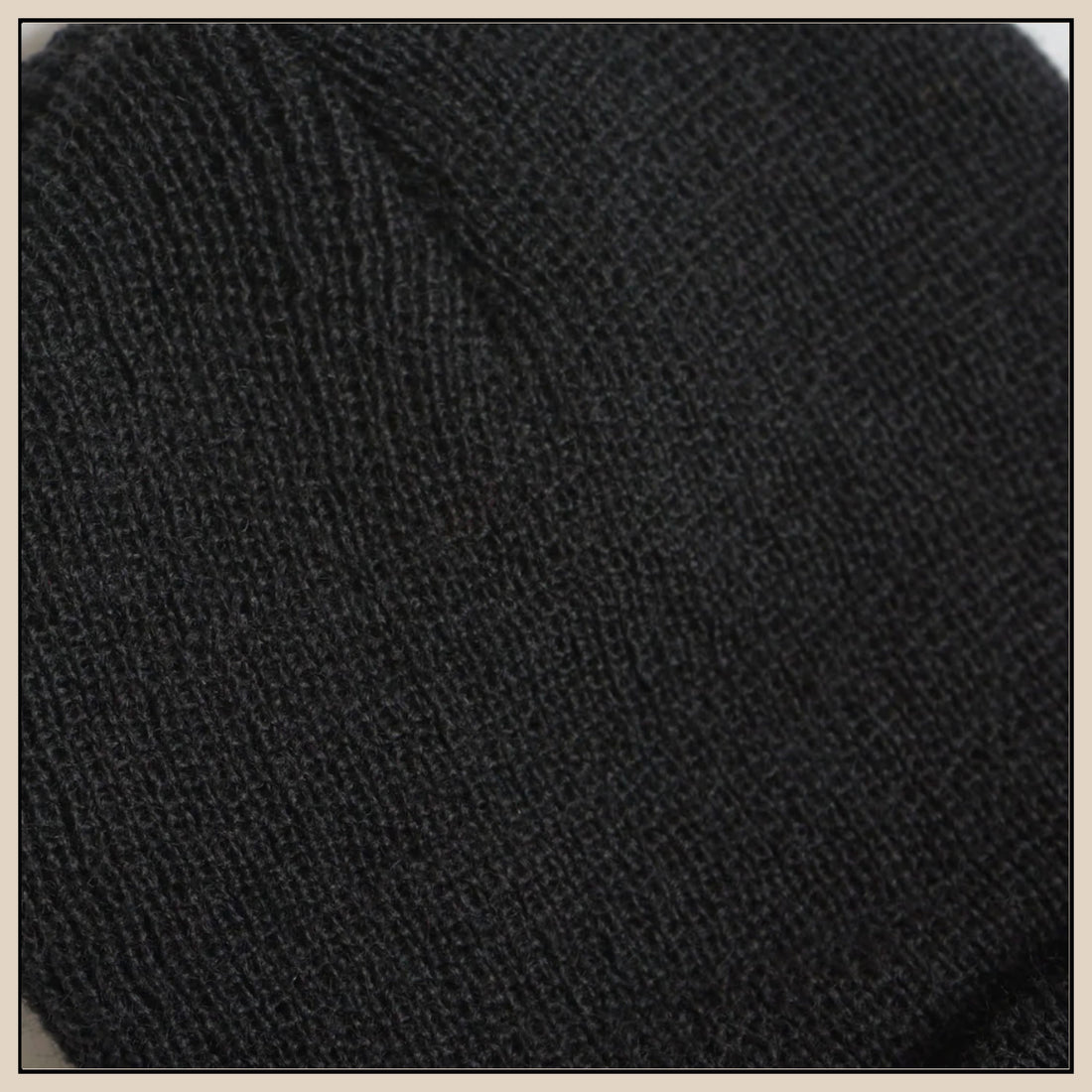 USA Made GI Issue Knit Watch Cap - Black