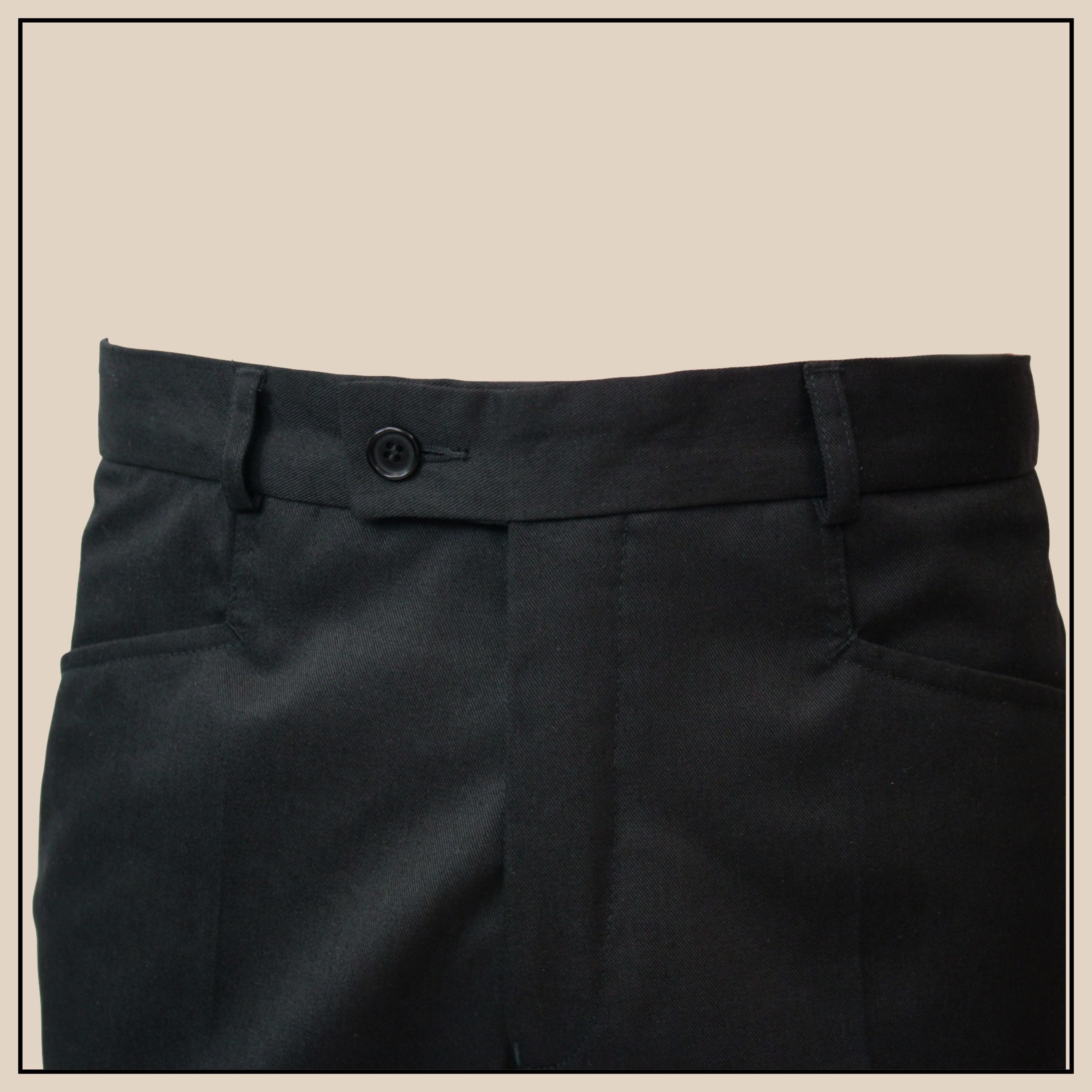 オリジナルJOHN JOG STA-PREST TROUSERS BLACK Sta Prest Trousers - Black – Jump The Gun