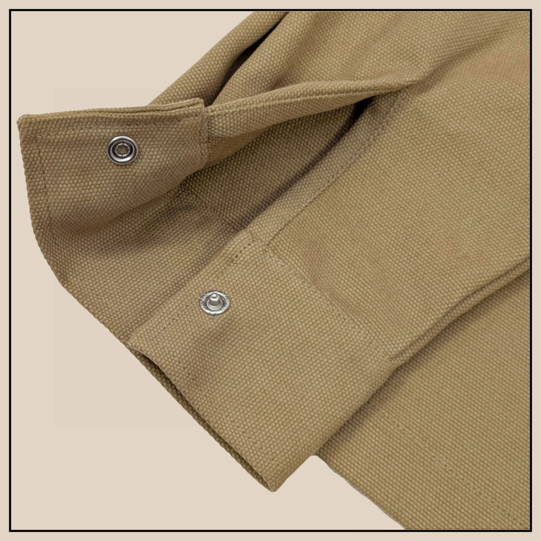 Kennedy Jacket - Tan Canvas
