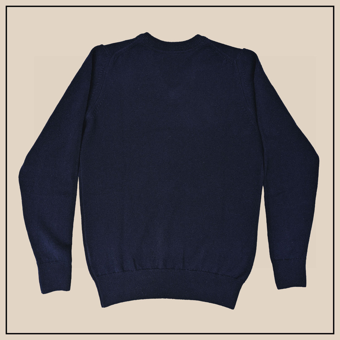 Glenmuir Lambswool V-Neck - Navy