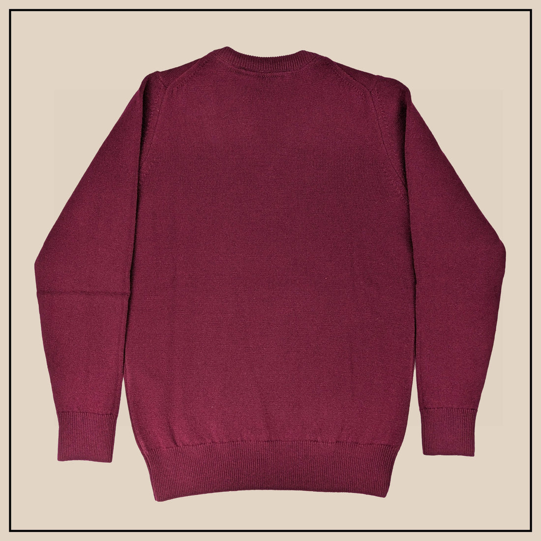 Glenmuir V-Neck - Bordeaux