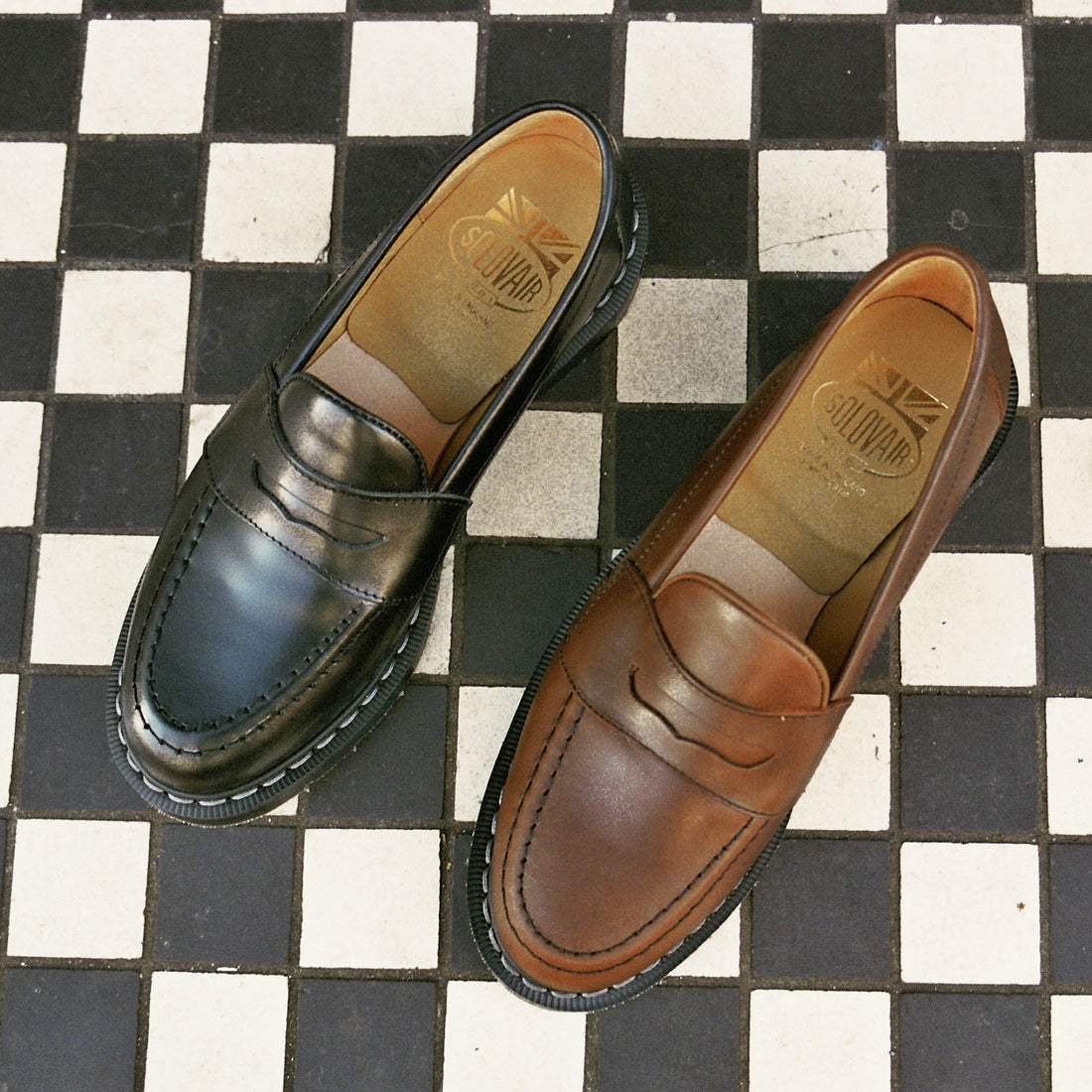 Solovair Loafer - Gaucho Brown