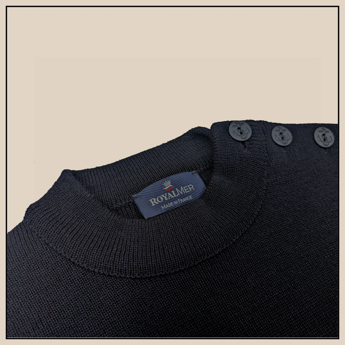 Royal Mer Breton Jumper - Marine