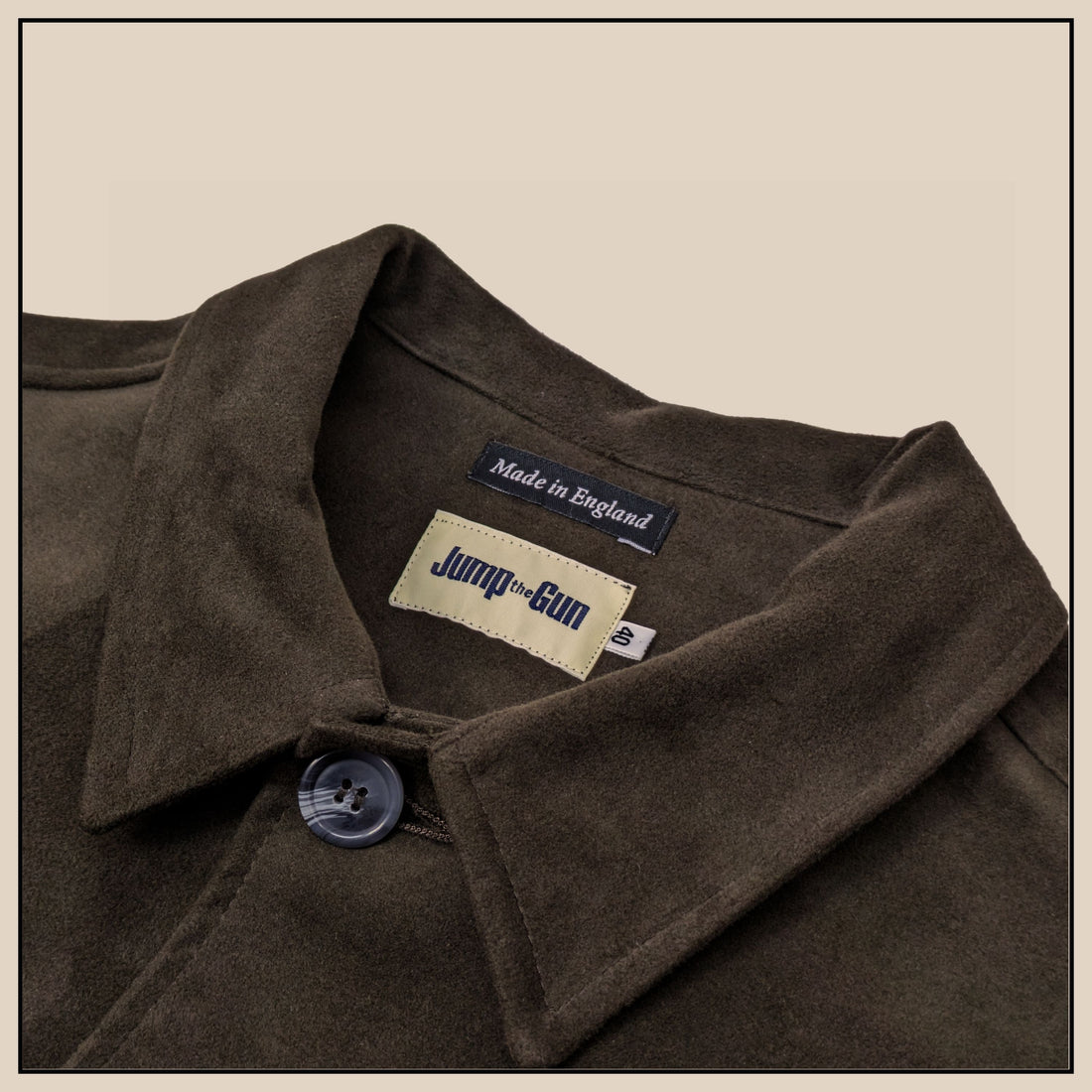 Driver Jacket - Brown Moleskin