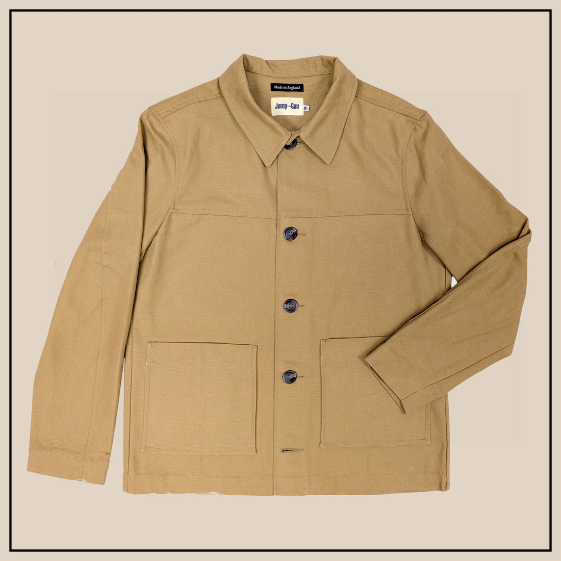 Driver Jacket - Tan Canvas