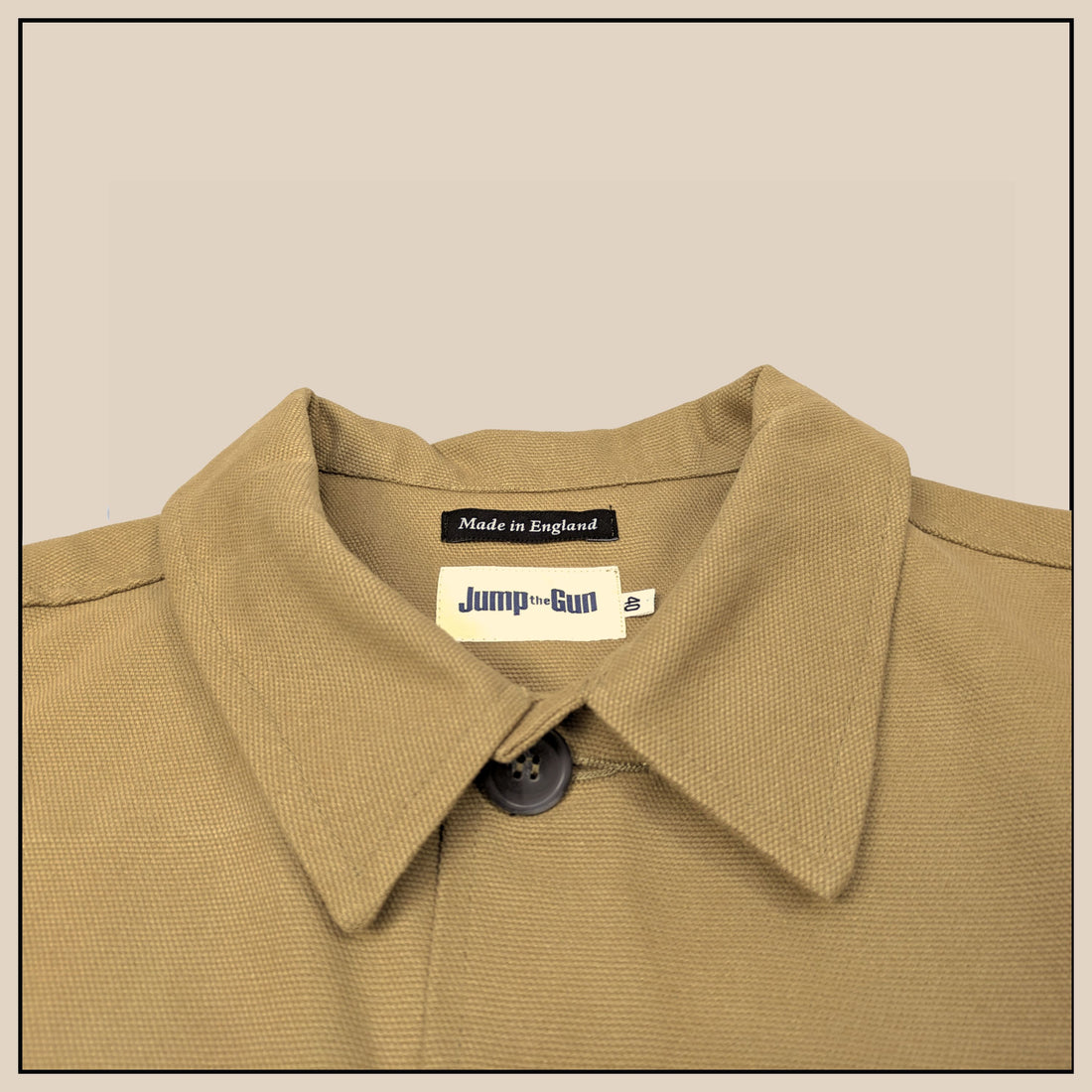 Driver Jacket - Tan Canvas