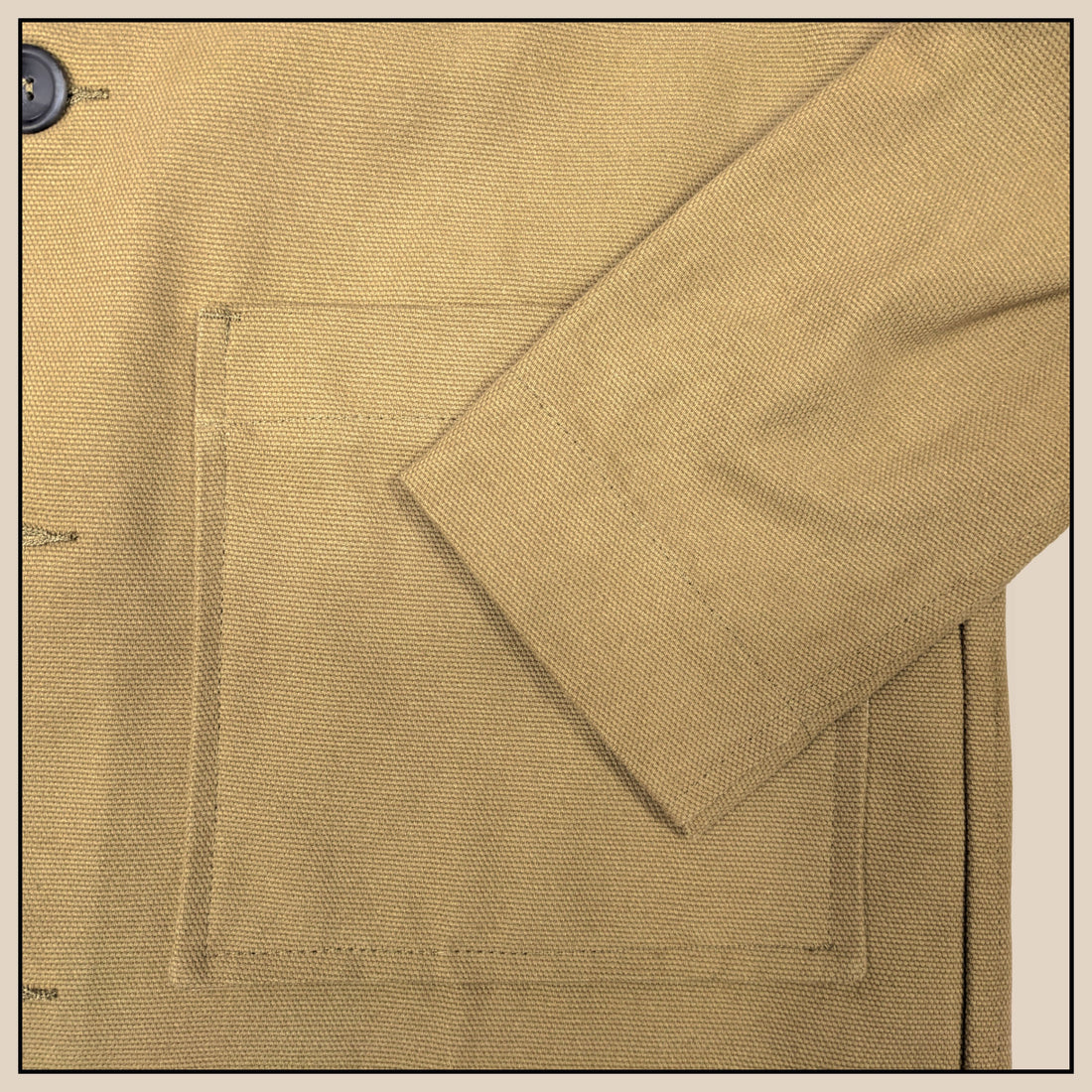 Driver Jacket - Tan Canvas