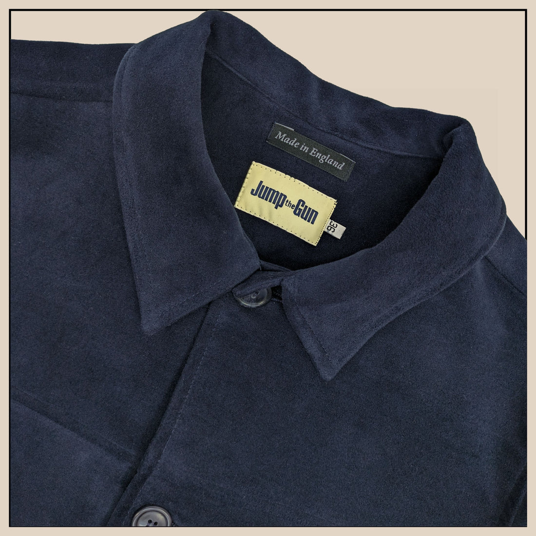 Driver Jacket - Navy Moleskin