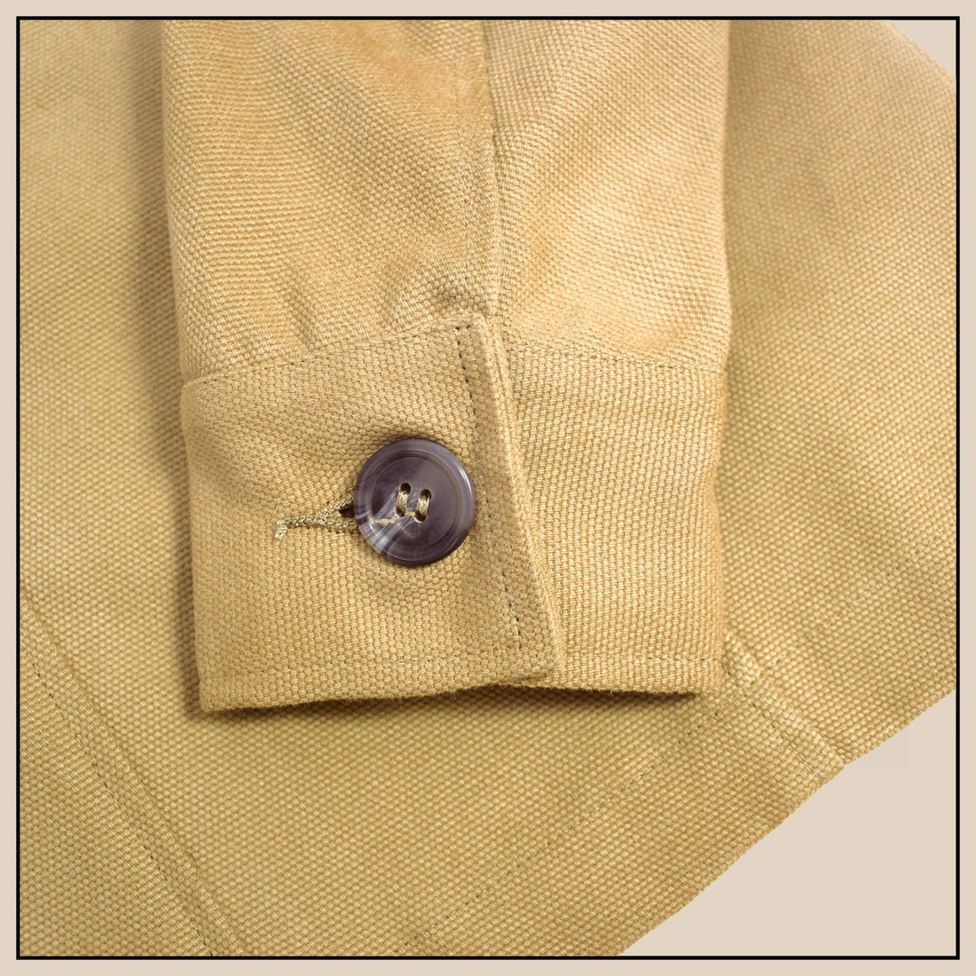 Charlie Jacket - Tan Canvas