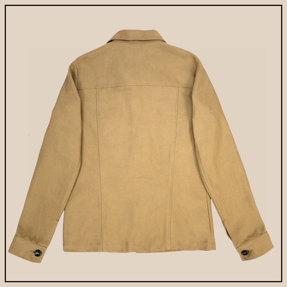 Charlie Jacket - Tan Canvas