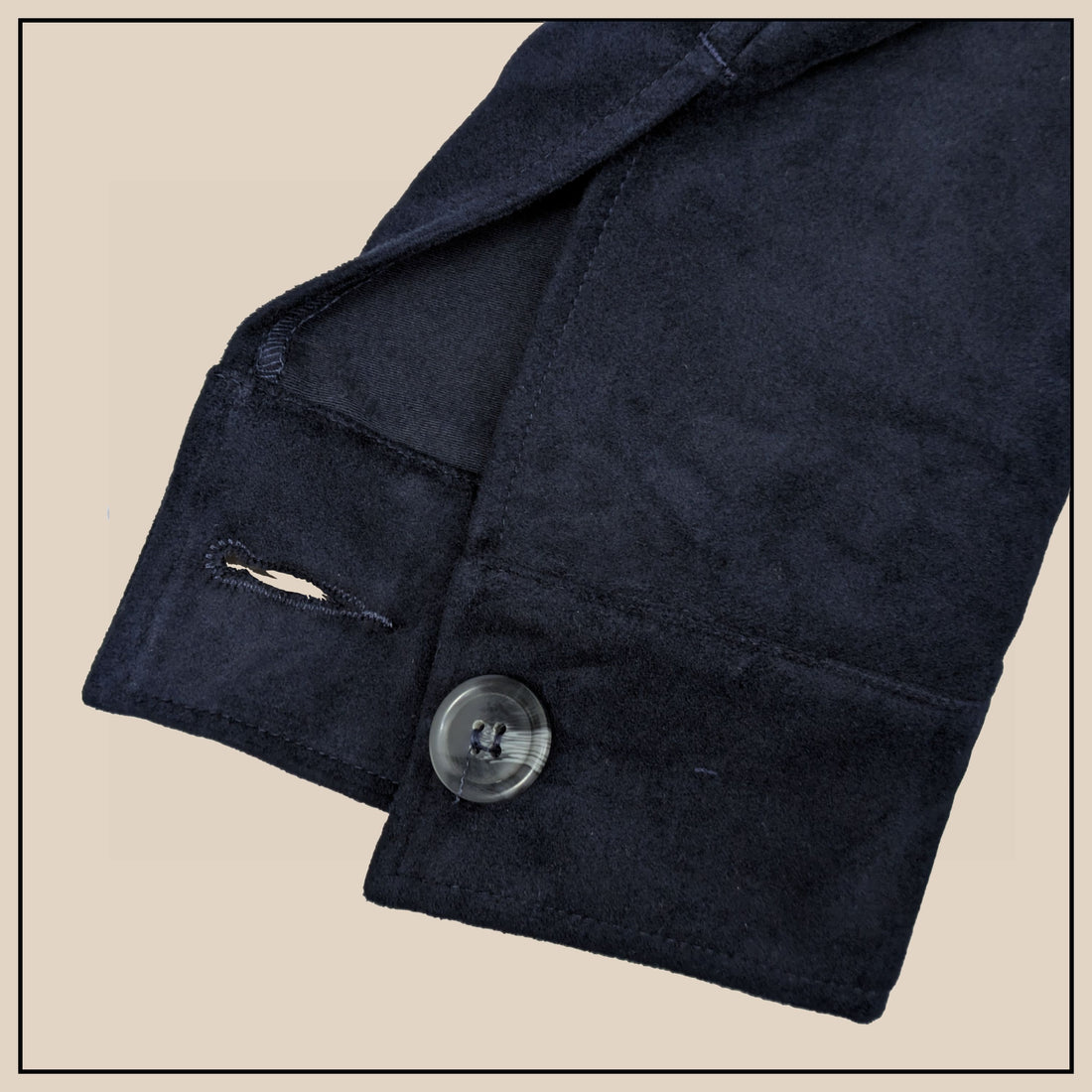 Charlie Jacket - Navy Moleskin