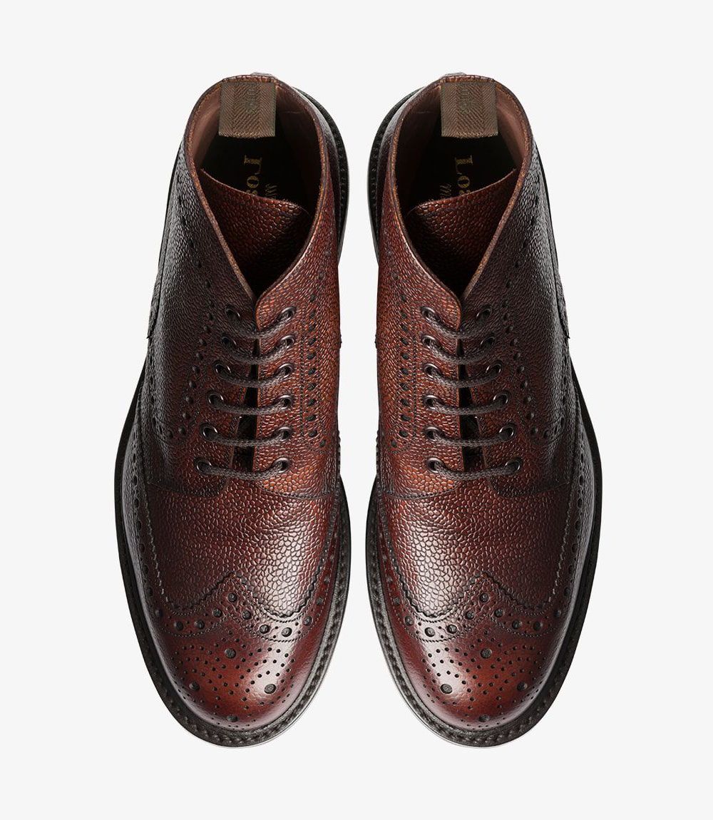 Loake Bedale Oxblood Grain