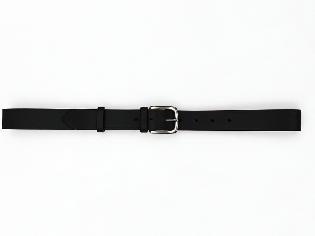 Signature Belt - Black Full Grain