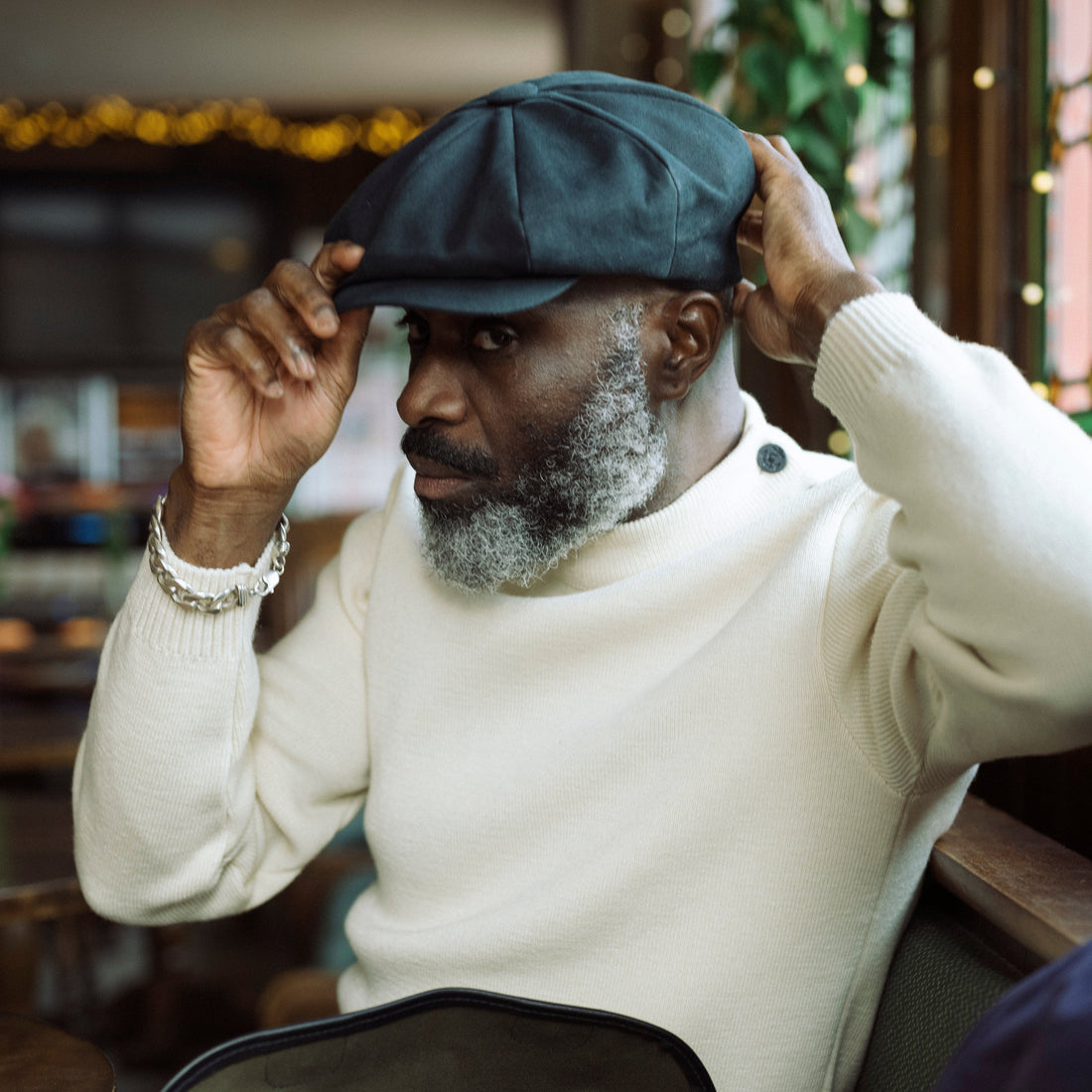 Baker Boy - Black Cotton Drill