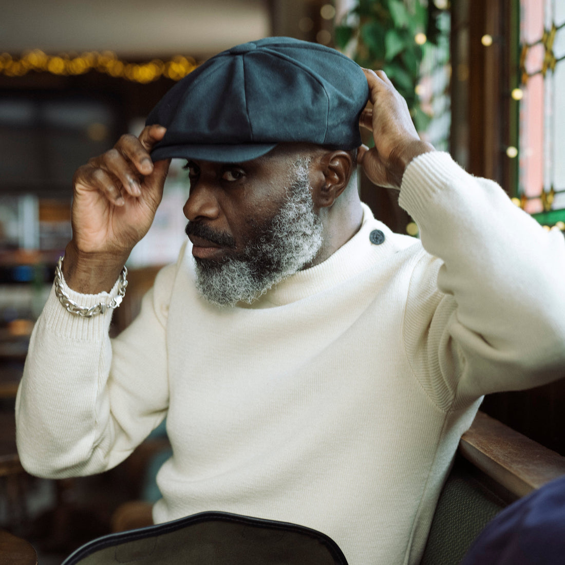 Baker Boy - Faded Navy Cotton Drill