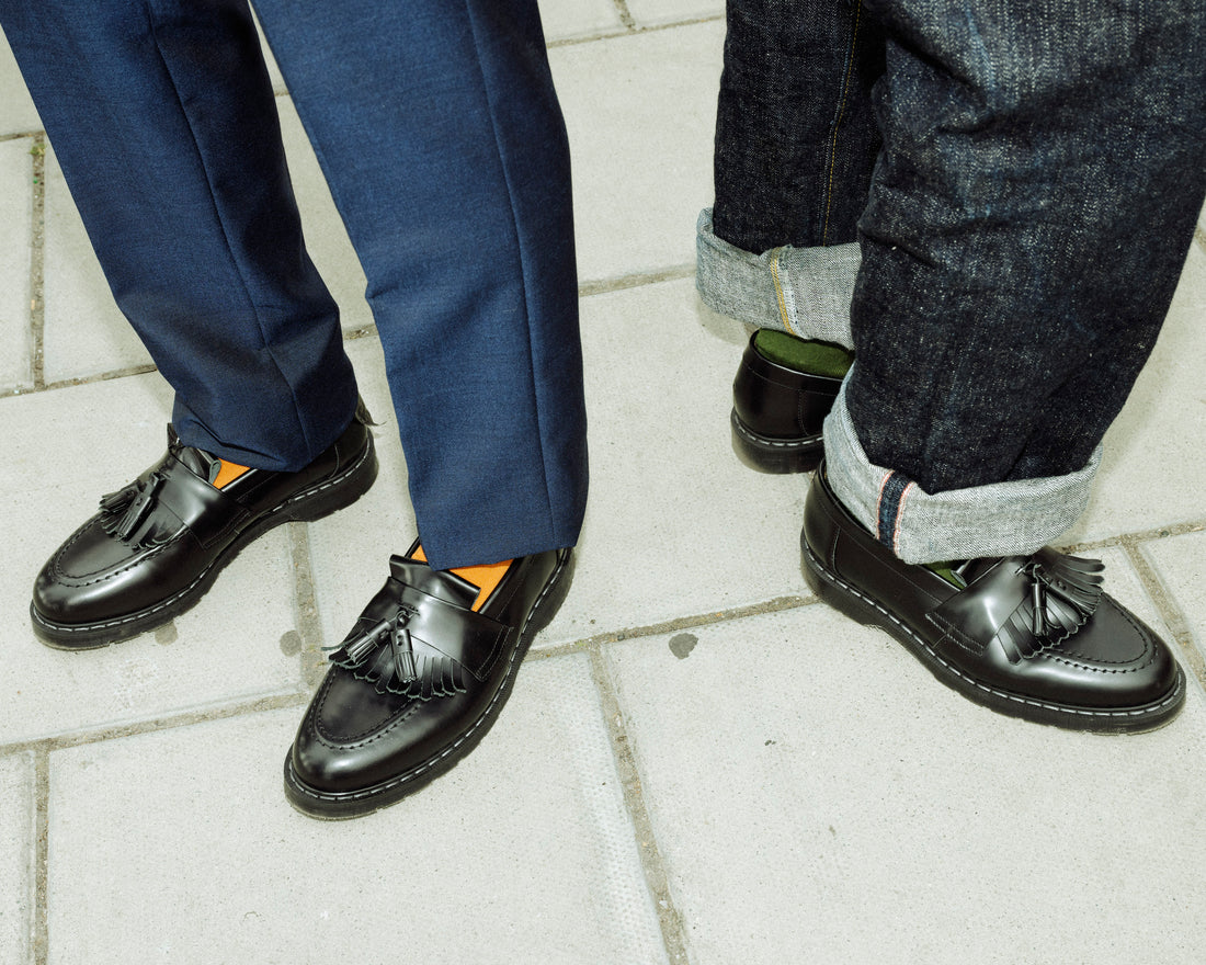 Solovair Tassel Loafer - Black