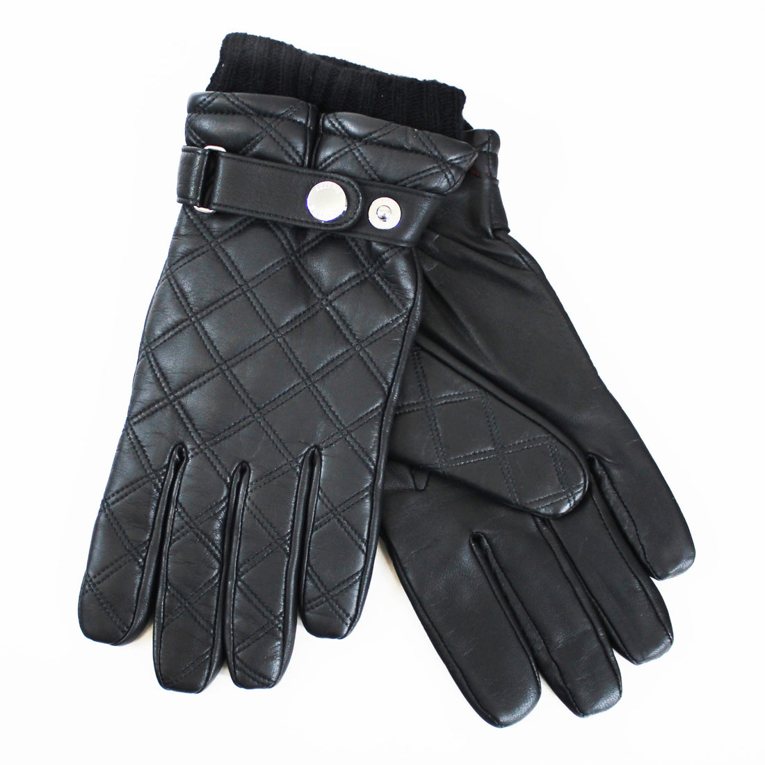 Dents Quilted Leather Gloves