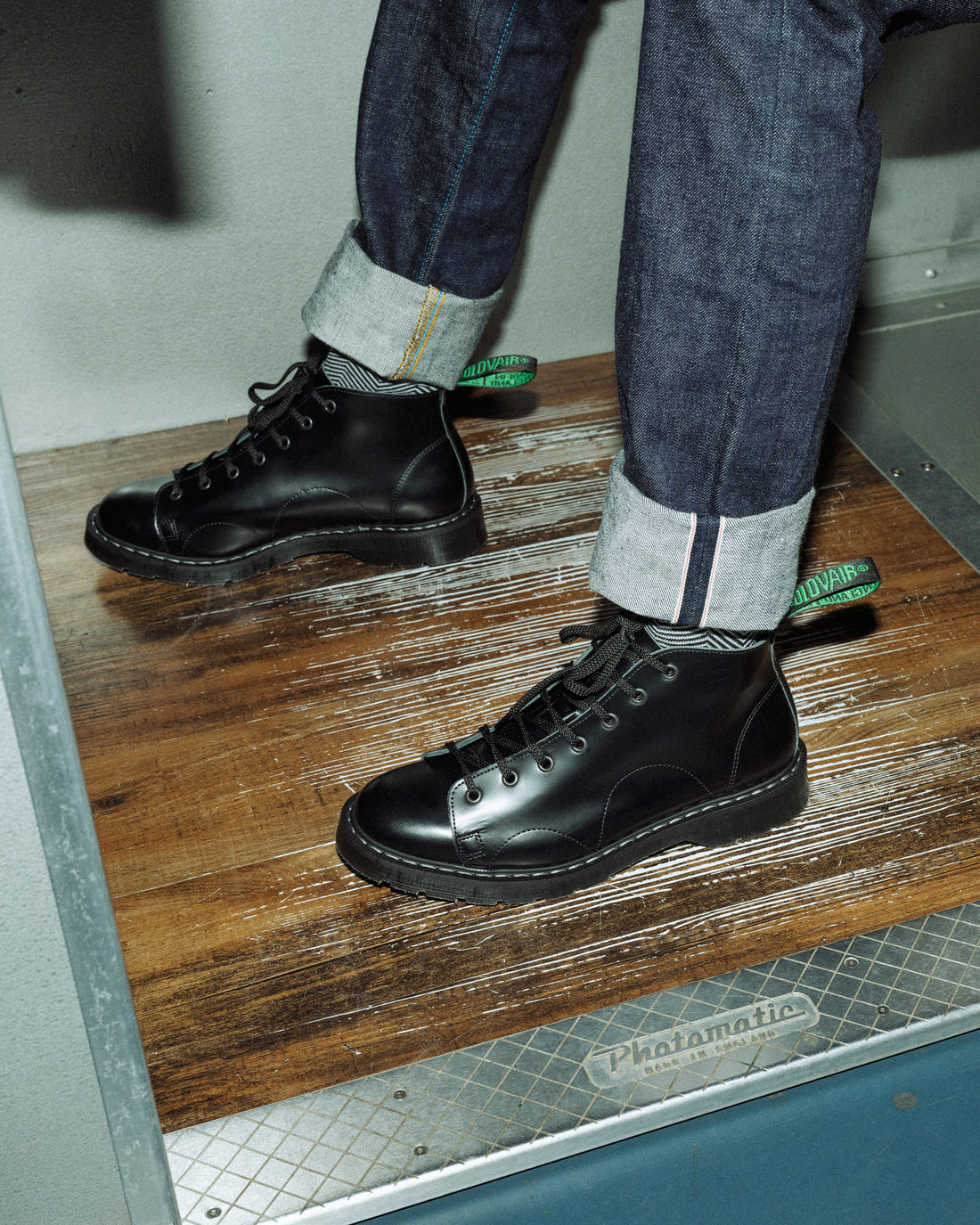 Solovair Monkey Boot - Black