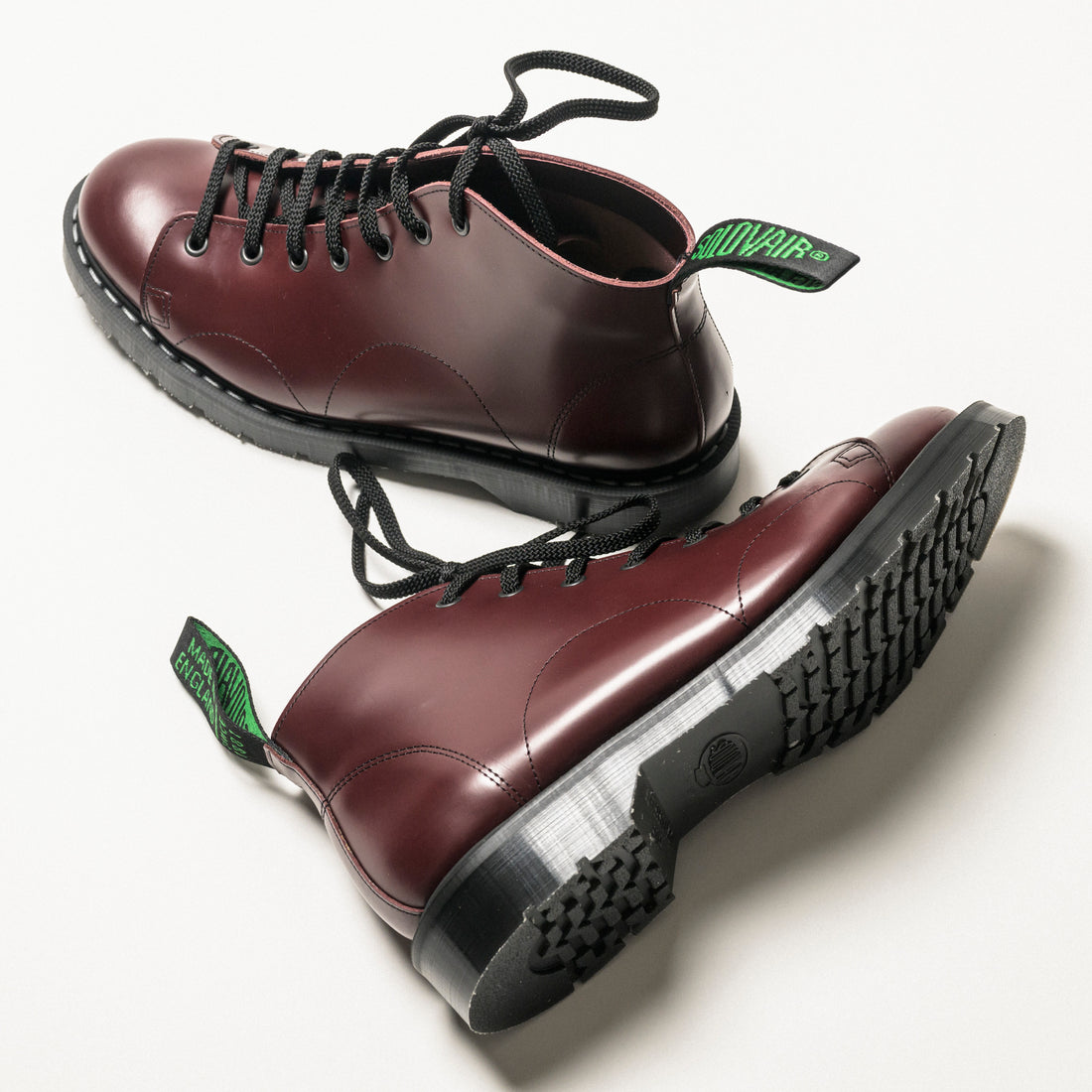 Solovair Monkey Boot - Oxblood