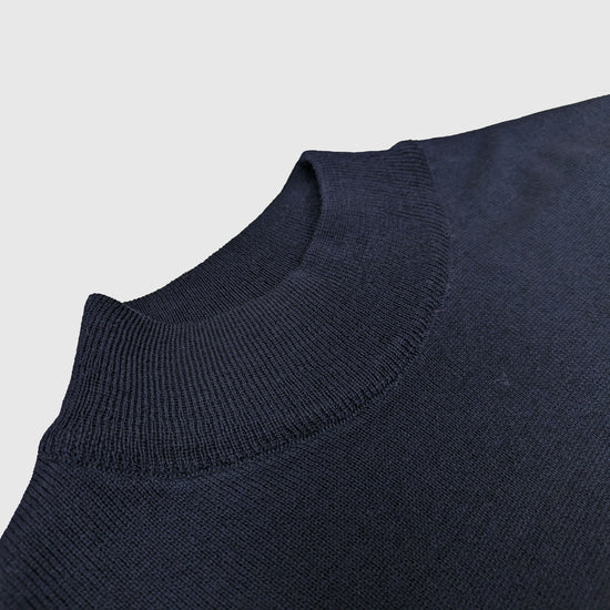 Merino Mock Turtle - Navy – Jump The Gun