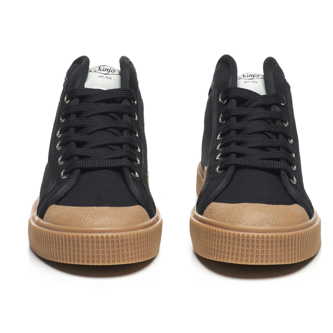 Sanjo K100 Basketball - Black/Gum