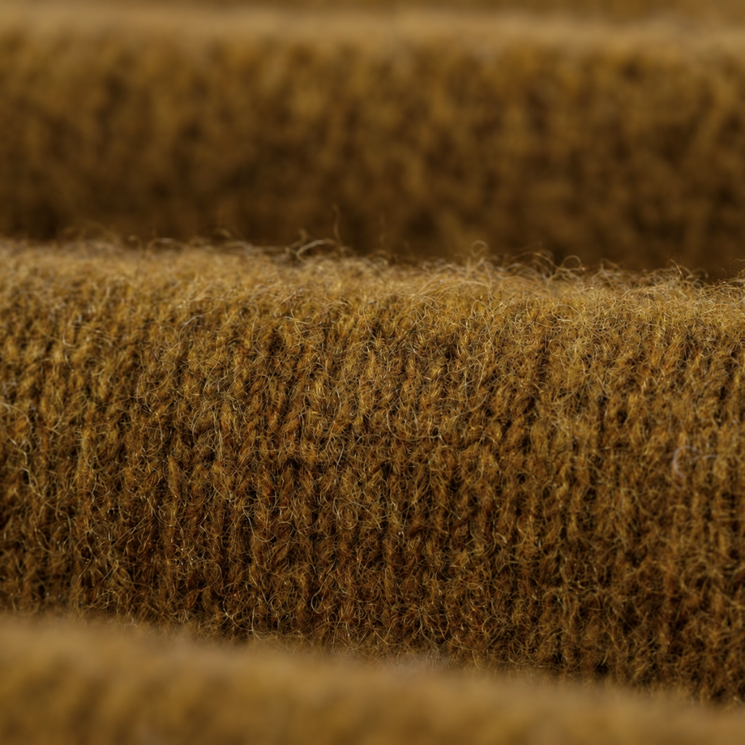 Shetland Knit Jumper - Brushed Olive