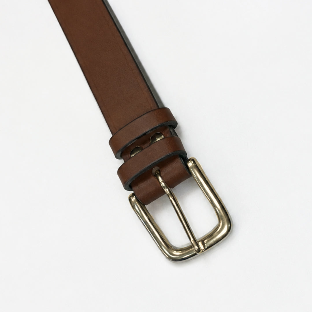 Signature Belt - Brown Full Grain and Brass