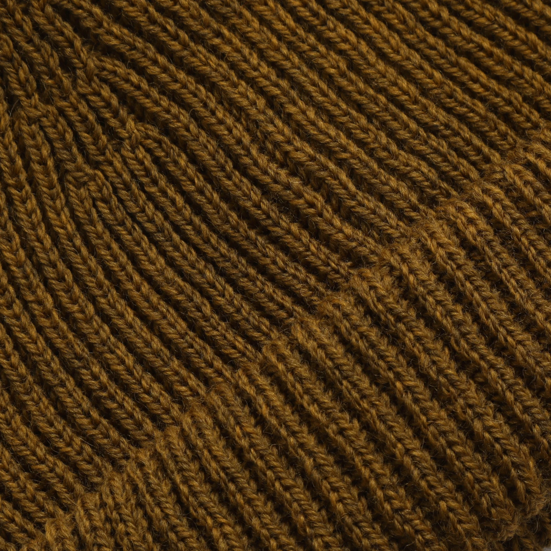 UK Made Merino Watch Cap - Coyote Brown