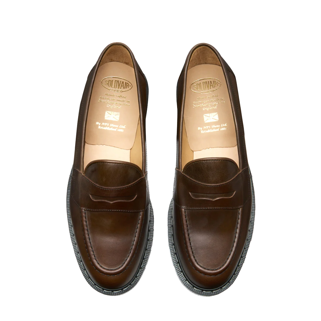 Solovair Loafer - Gaucho Brown