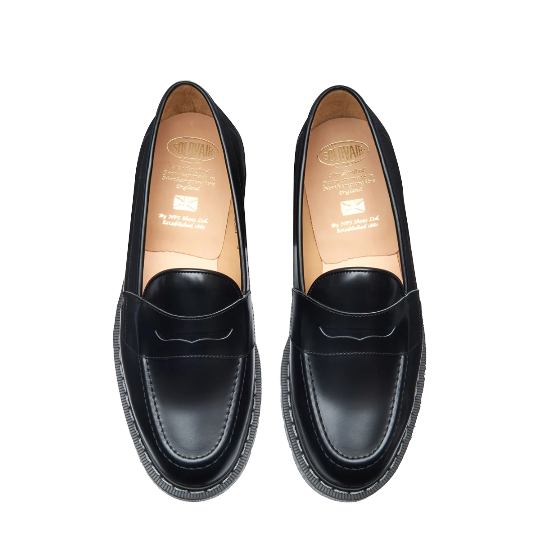 Solovair Loafer - Black