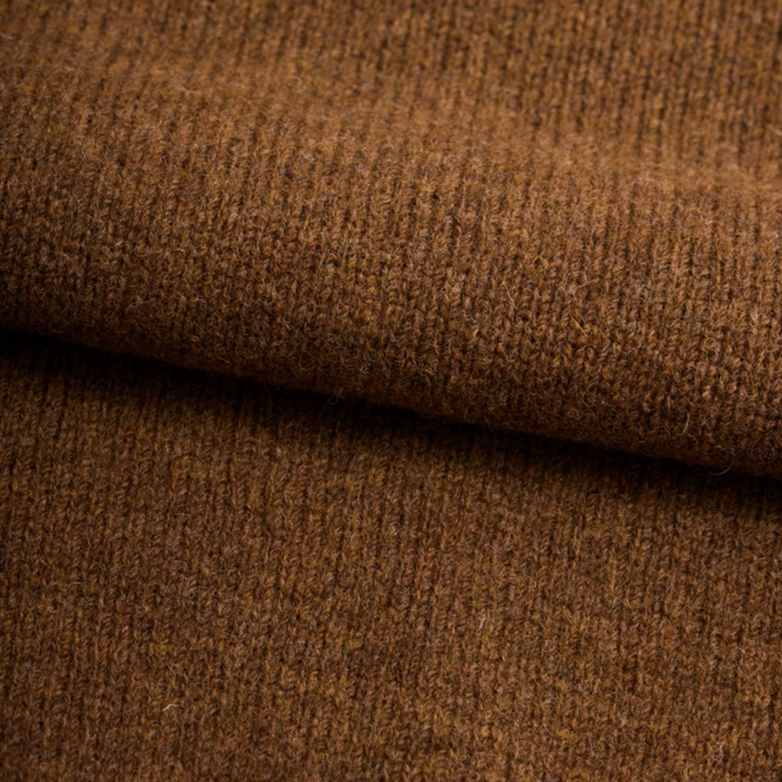 Shetland Knit Jumper - Walnut
