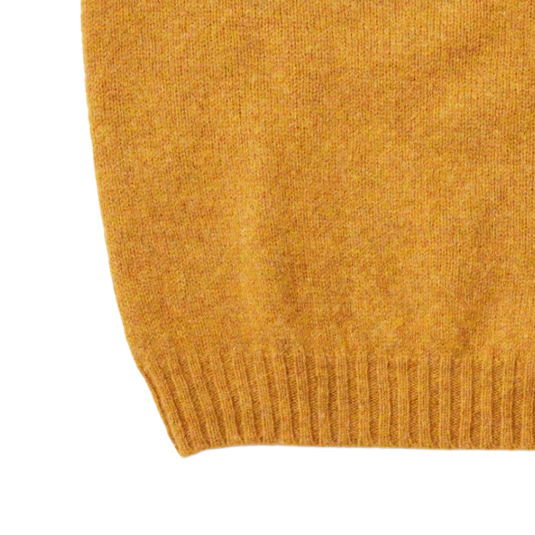 Shetland Knit Jumper - Golddust