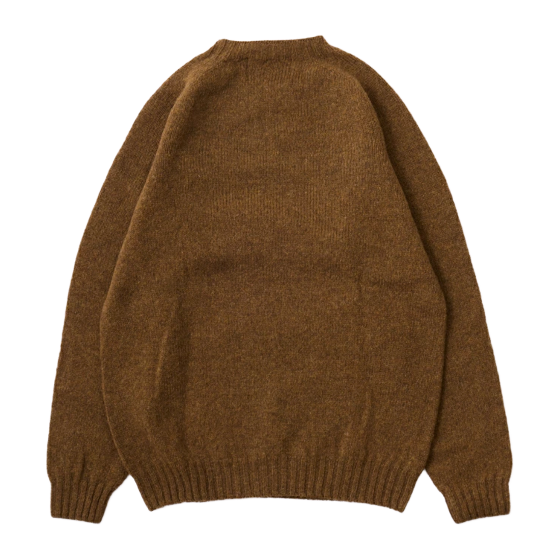Shetland Knit Jumper - Walnut