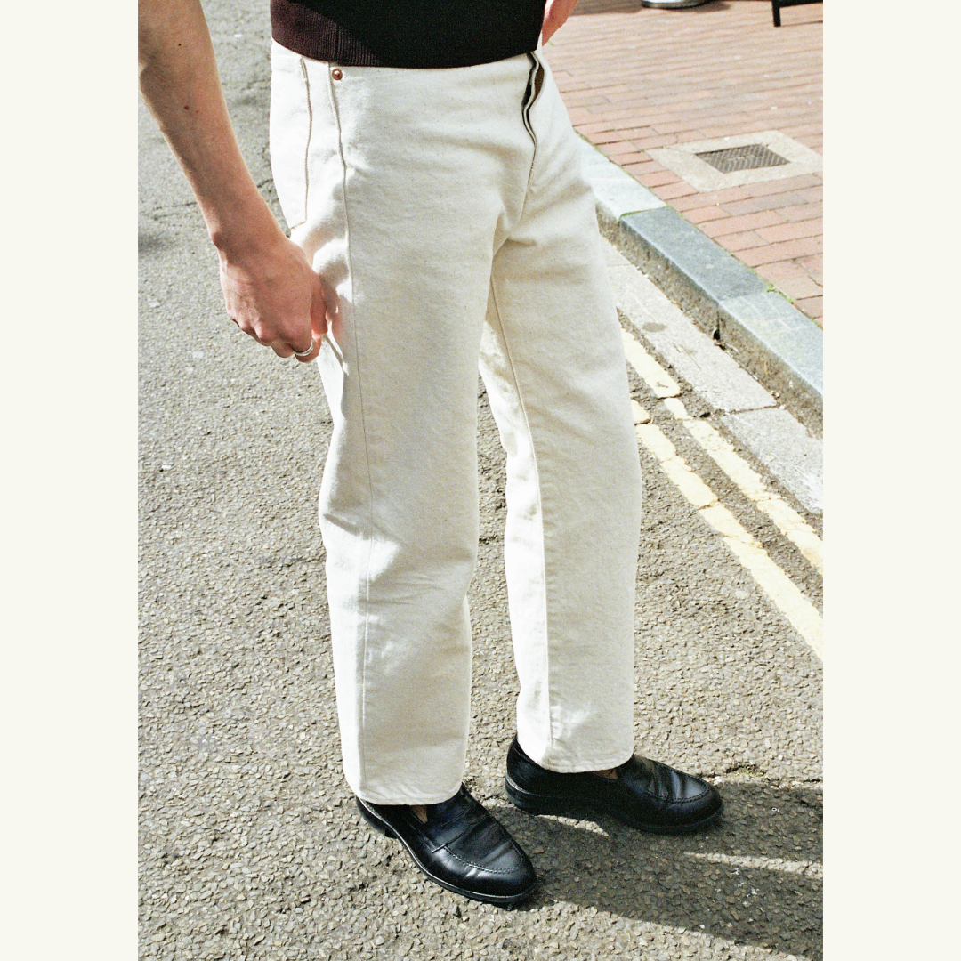 Houston Jeans - Ecru Selvedge