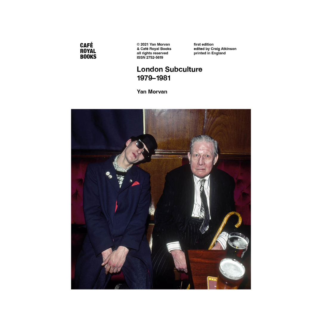 Cafe Royal Photobook - London Subculture