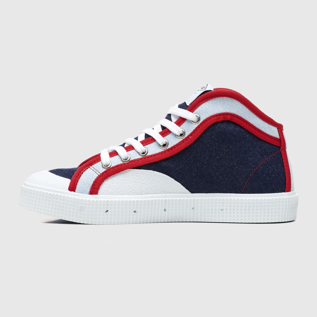 Sanjo K100 Basketball - Denim/Red