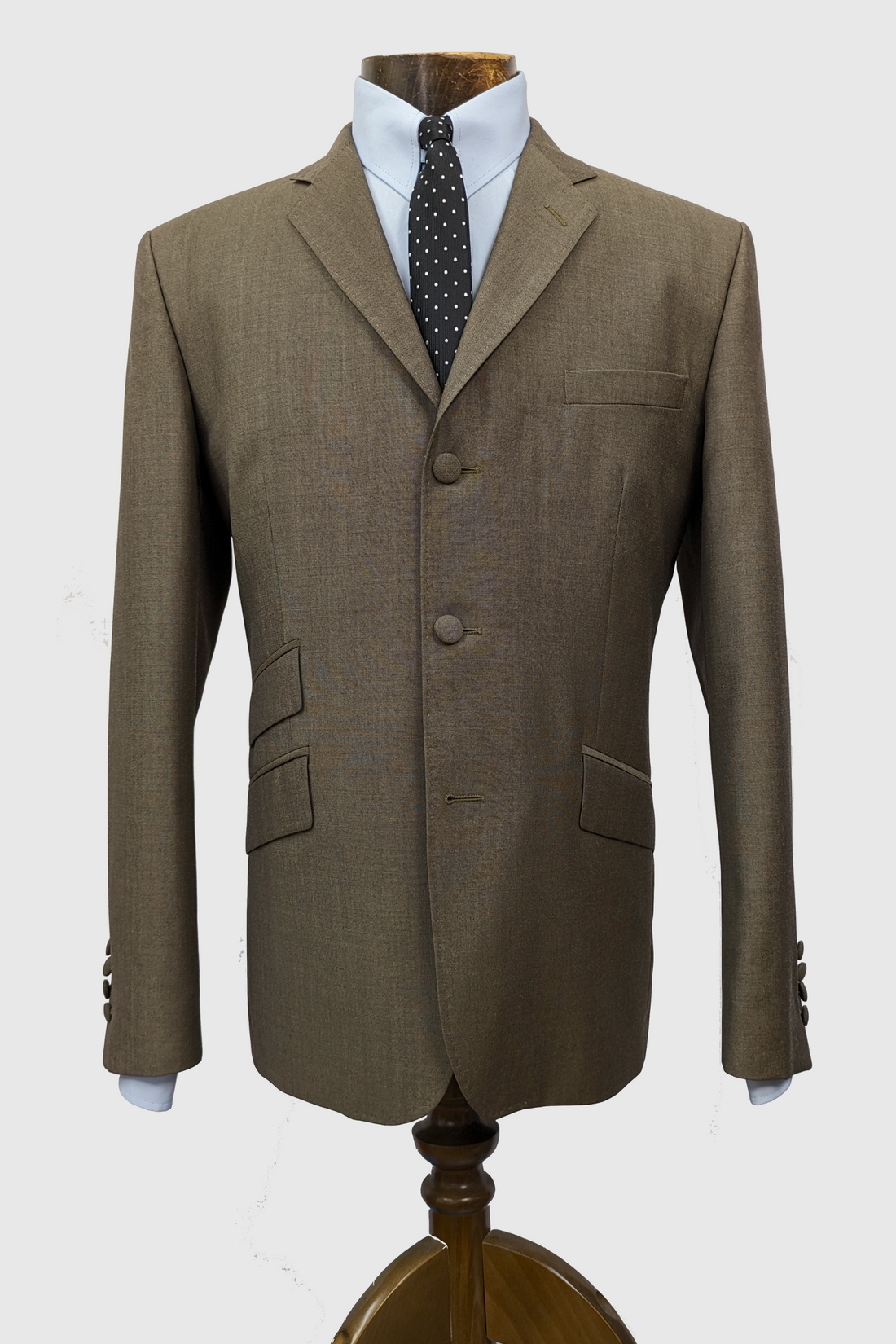 Three Button Suit - Tan Tonic