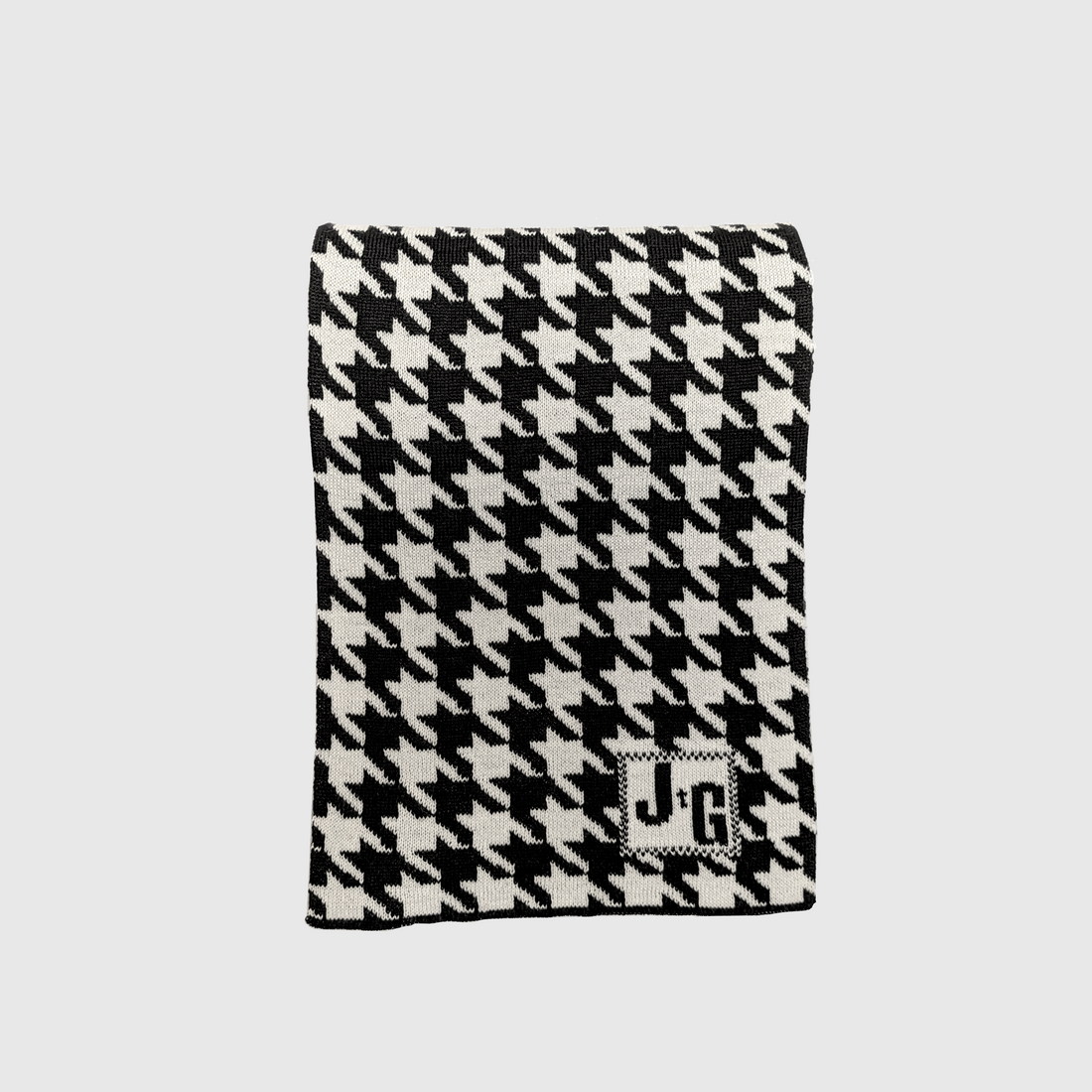 JtG Scarf - Black/White Dogtooth