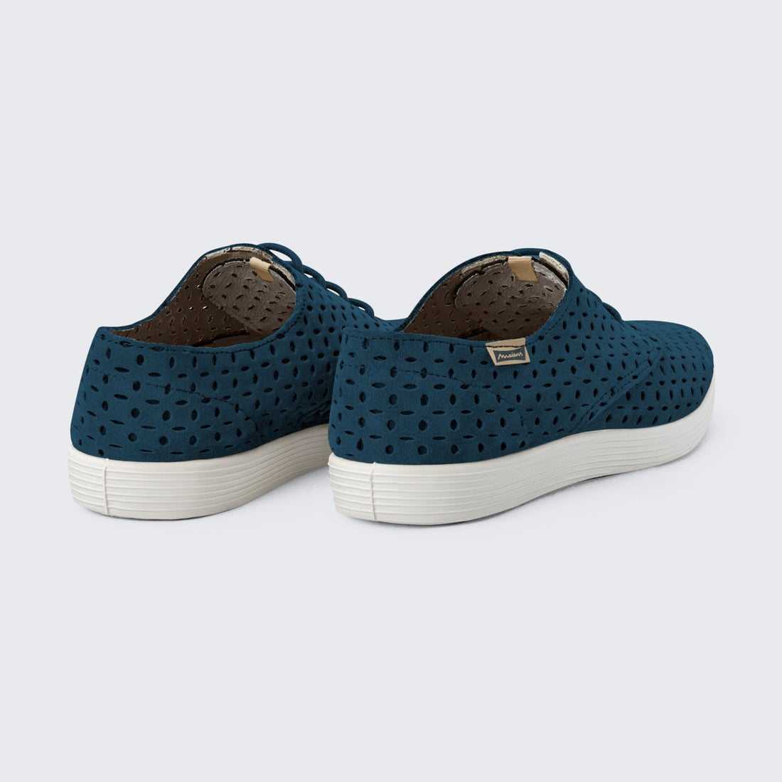 Maians Suede Lace-Up - Navy